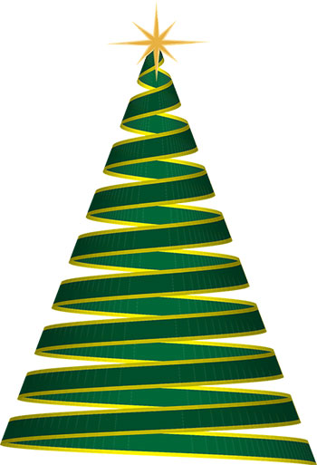 Christmas tree graphic