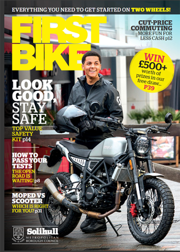 First bike magazine cover