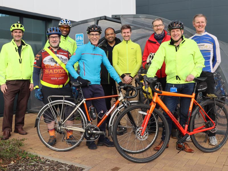 Staff from ZF Automotive UK Limited are taking part in Love to Ride in Solihull