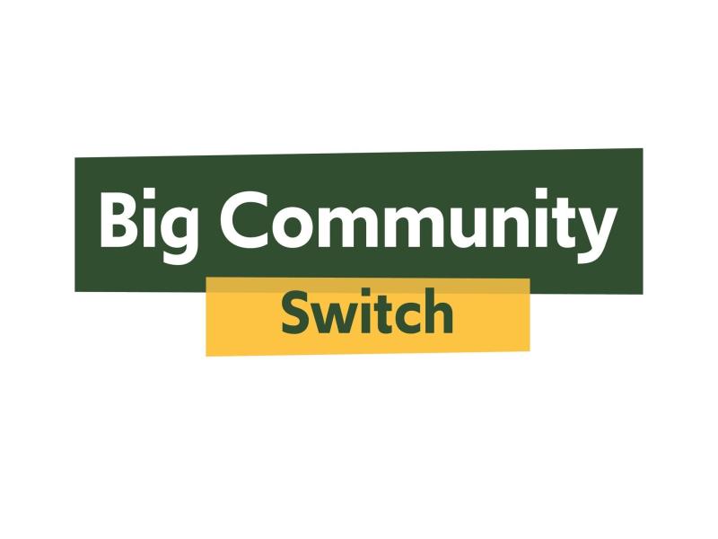 Logo saying Big Community Switch