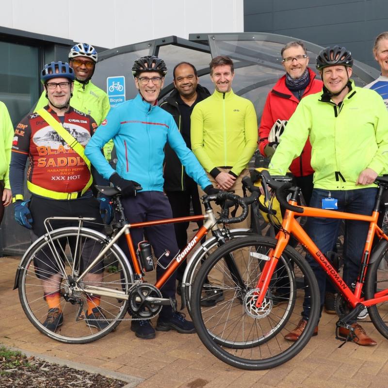  Staff from ZF Automotive UK Limited are taking part in Love to Ride in Solihull