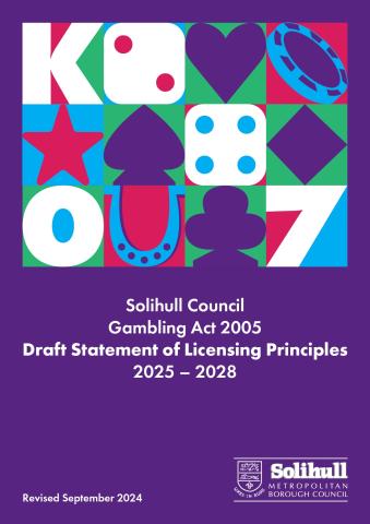 Have your say on Solihull’s gambling licensing